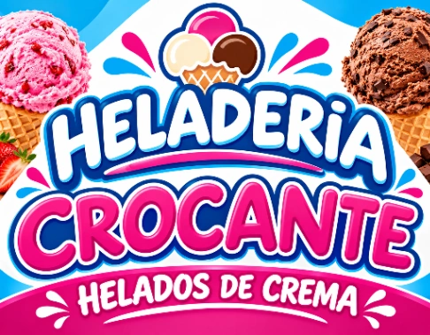 Heladería crocante