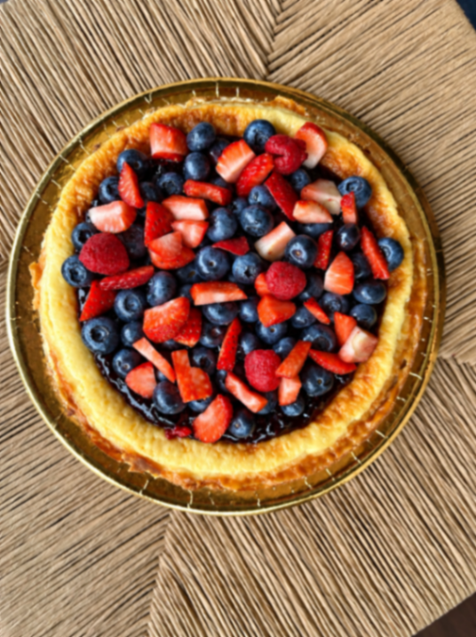 Cheesecake Horneada de Frutos Rojos